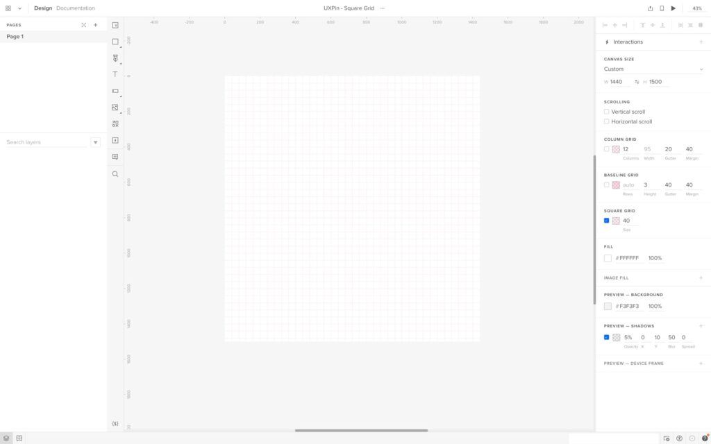 square ui grid