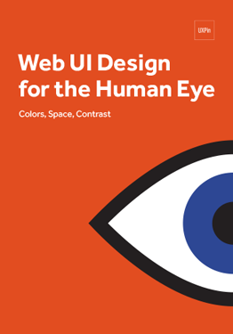 Web UI Design for the Human Eye Colors Space Contrast