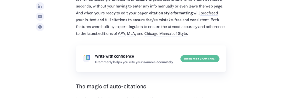 grammarly web structure best practices